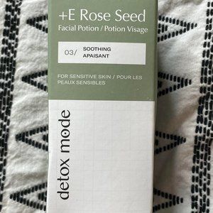 Detox Mode E Rose Seed Facial Potion NEW in Box 1.0 fl oz